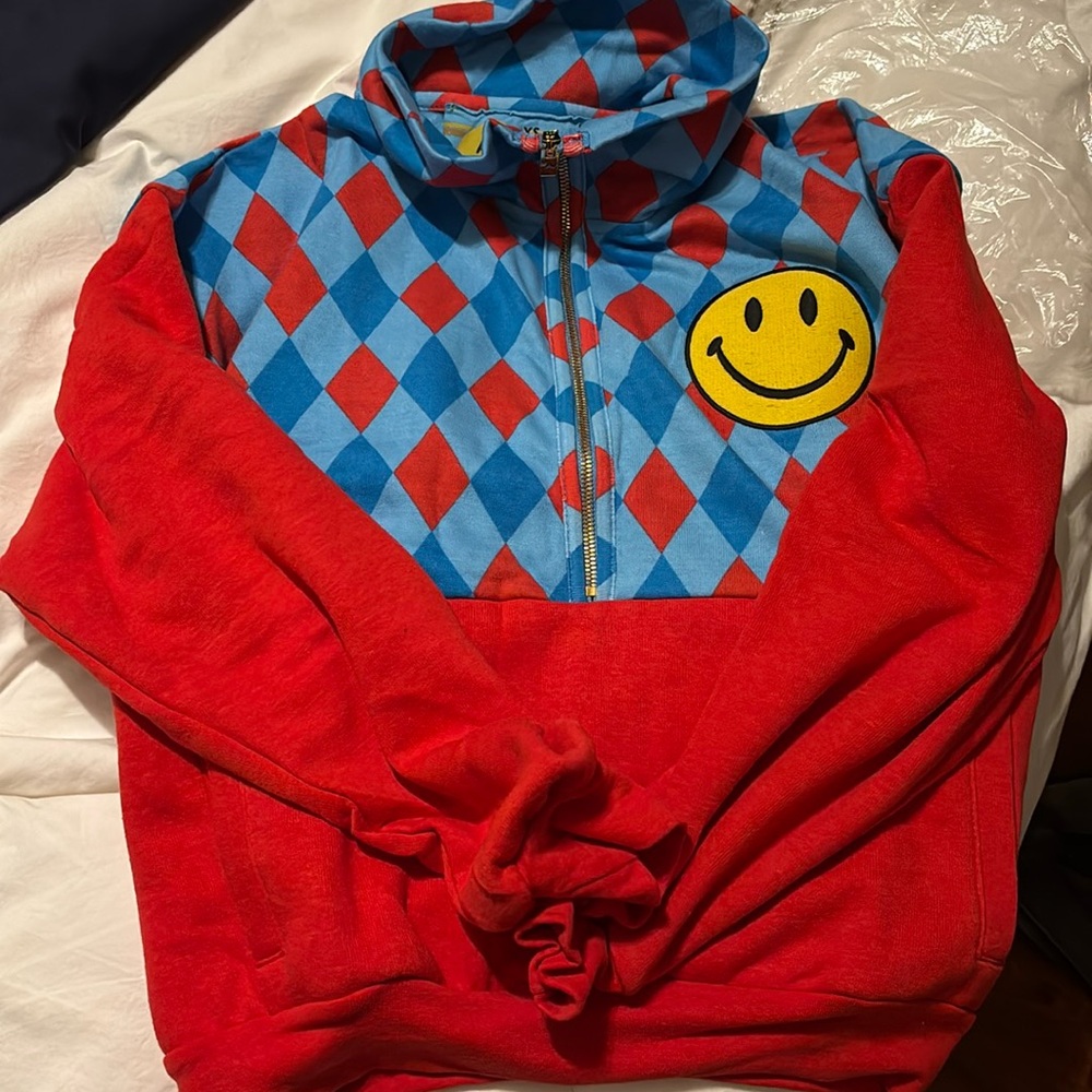 BNWT Aviator Nation Happy Sweatshirt XS😀